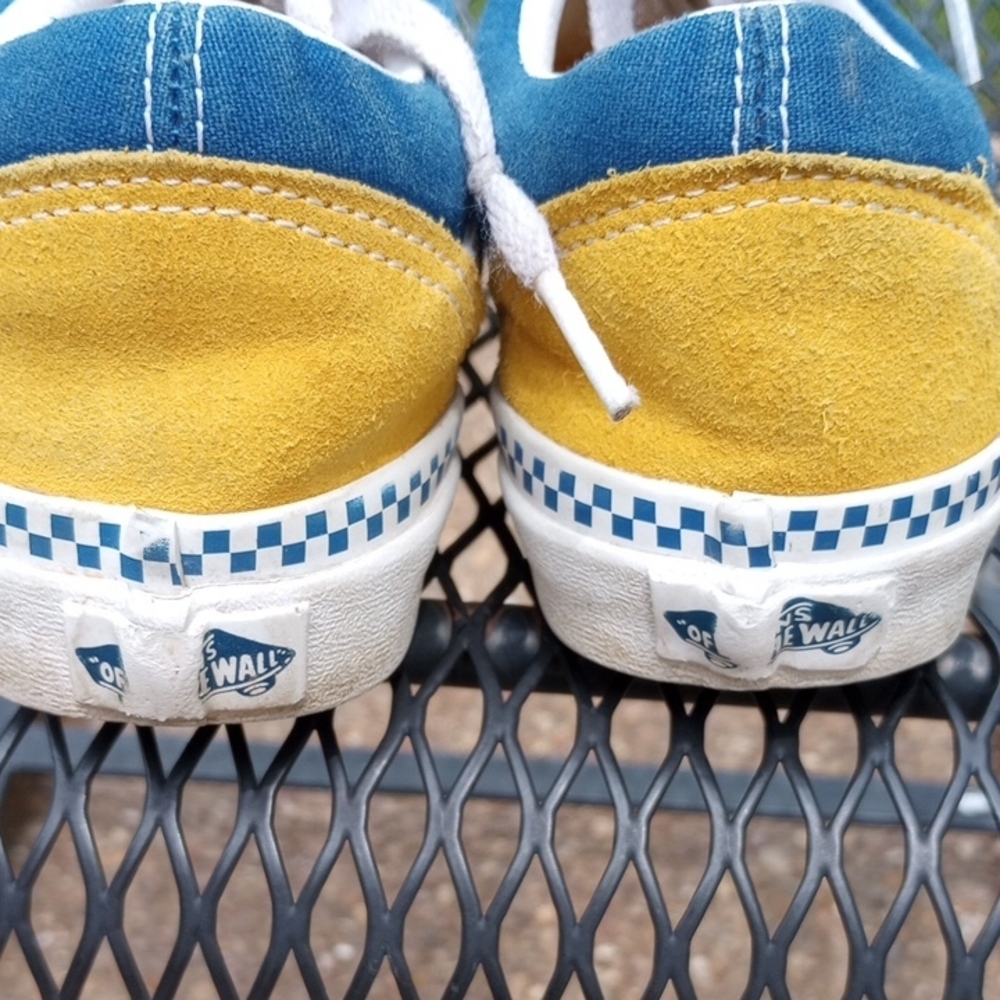 VANS Blue and Yellow Sneakers - Picture 2 of 6